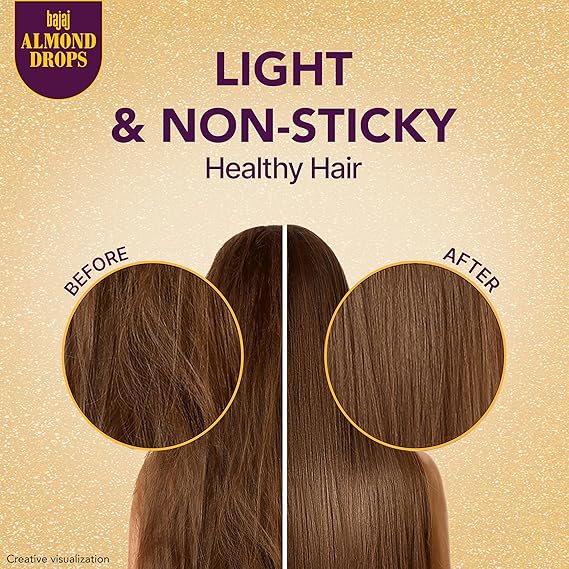 Bajaj - Almond Drops Non-Sticky Hair Oil (Original)