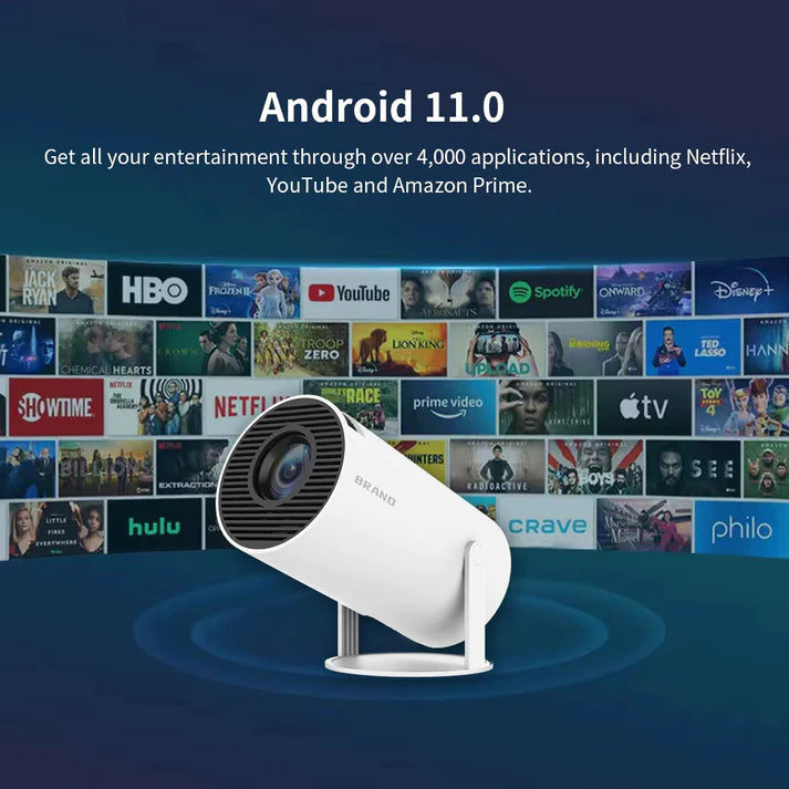 HY300 Pro Smart Android Projector