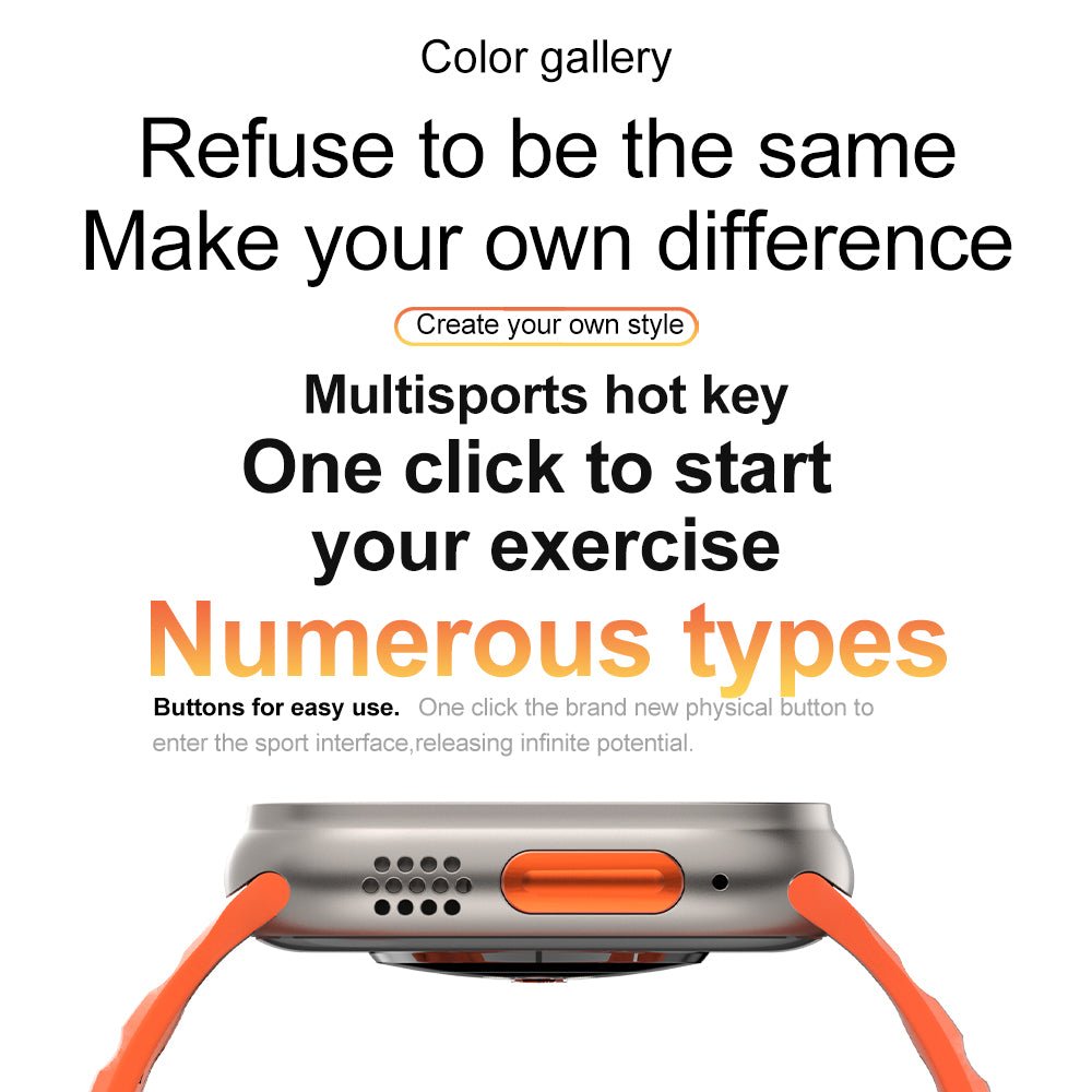 X8 Ultra Max Series 8: The Ultimate Sports & Fitness Smartwatch