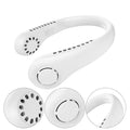 Portable Vaneless Neck Fan - Wearable USB Rechargeable Fan for Travel & Outdoor